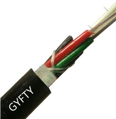 24 48 svuotano il cavo a fibre ottiche all'aperto di GYFTY con il membro di forza di FRP