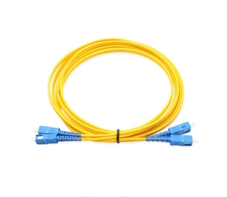 Cavo di toppa ottico corazzato 0.9mm del metallo flessibile di FTTH con il connettore dello Sc/LC/FC