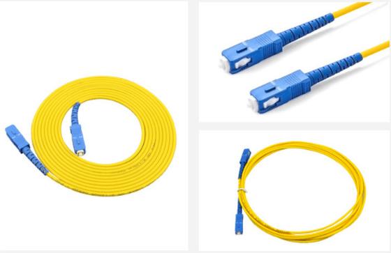 Cavo di toppa ottico corazzato 0.9mm del metallo flessibile di FTTH con il connettore dello Sc/LC/FC