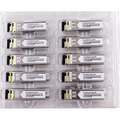 Multi fibra CWDM ottico DWDM del ricetrasmettitore 100KM della fibra di modo 10G SFP