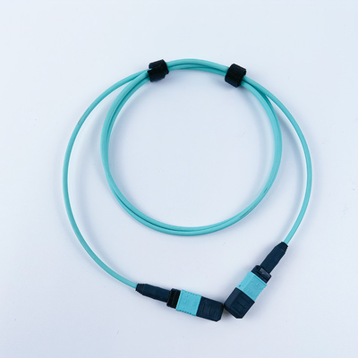 Il cavo di toppa dei 12 centri smazza fuori Kit Fiber MTP Jumper Breakout Cord 2.0mm MPO a LC