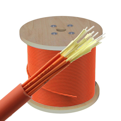 Cavo a fibre ottiche dell'interno del riempitore 3.0mm del filato di Aramid multiconduttore aereo di 80 gradi