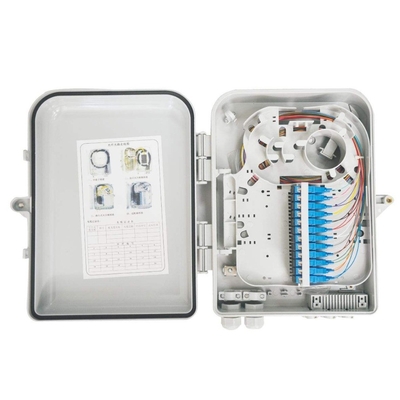 8 12 16 i 24 centri FTTH INSCATOLANO la scatola di distribuzione del terminale/cavo a fibre ottiche di Access della fibra