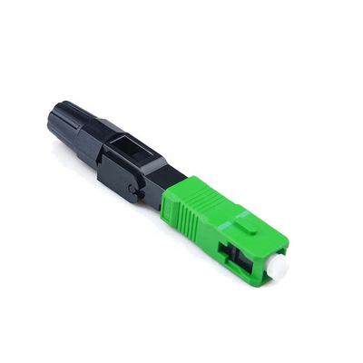 Connettore veloce a fibra ottica dello Sc APC UPC per il termine del giacimento del cavo flessibile di FTTH