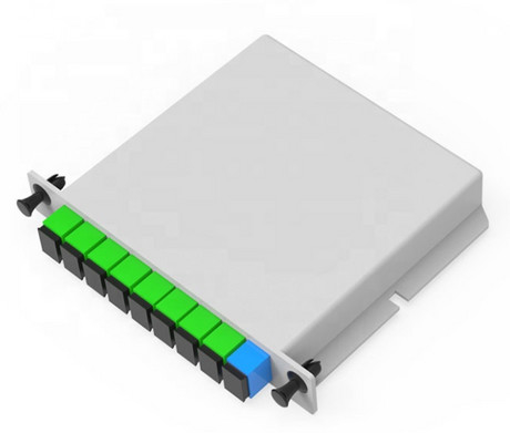 Fibra ottica del separatore dello SpA di FTTH 1x12 con la cassetta del connettore FTTH APC/dello Sc