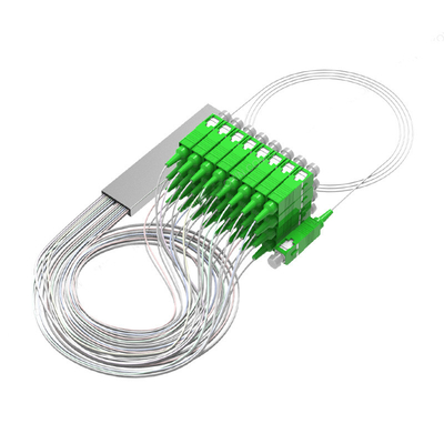Sc APC UPC 1 x separatore Mini Tube Type Splitter dello Sc del separatore dello SpA di fibra ottica 8