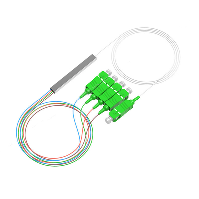 Sc APC UPC 1 x separatore Mini Tube Type Splitter dello Sc del separatore dello SpA di fibra ottica 8