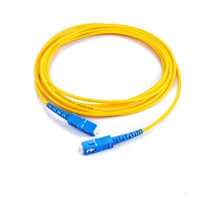 cavo a fibre ottiche del cavo di toppa di 3.0mm G657A FTTH SC/UPC-SC/APC 150m
